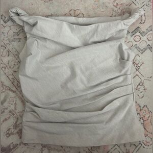 Mango Oat Drape Twist Top